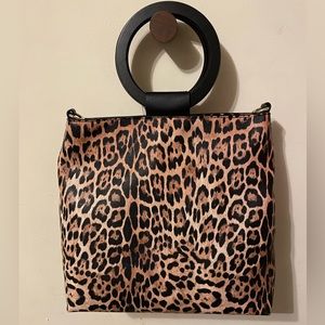 Leopard Print Purse Bag Brand New - JustFab